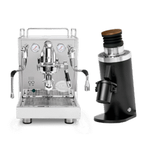 ECM Mechanika Max Espresso Machine with DF64 Gen 2 DLC Burr Grinder (Black) Bundle