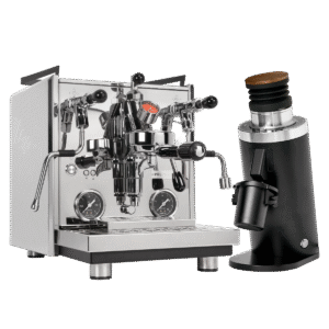 Profitec Drive Espresso Machine with DF64 Gen 2 with DLC Burr Grinder (Black) Bundle