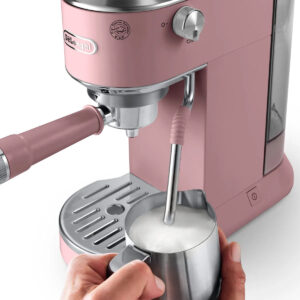 DeLonghi Dedica Duo Espresso Machine with Cold Brew EC890PK (Rosé) - Image 3