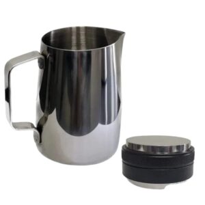 HCS Coffee Distributor & Tamper (58mm) + Milk Jug(550ml) - Image 1