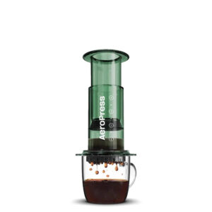 AeroPress Clear Coffee Press (Green)