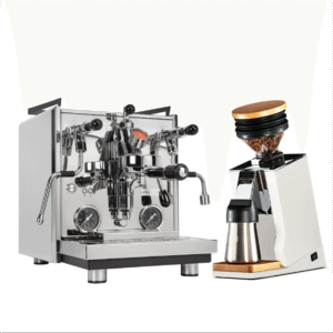 Profitec Drive Espresso Machine with Eureka Oro Single Dose Pro Grinder (White) Bundle